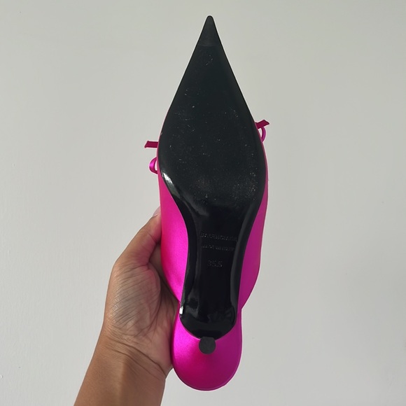 Balenciaga knife kitten 1.5” heel size 5.5, 6, metallic pink - Picture 9 of 11